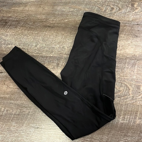lululemon athletica Pants - Black High Waisted Lululemon Leggings (Size 4)